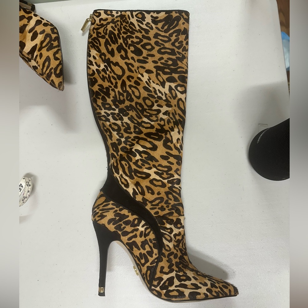 BEBE one of a kind heel boots